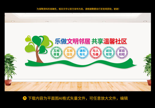 樂(lè)做文明鄰里