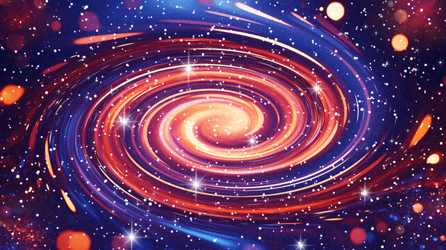 璀璨旋渦星空