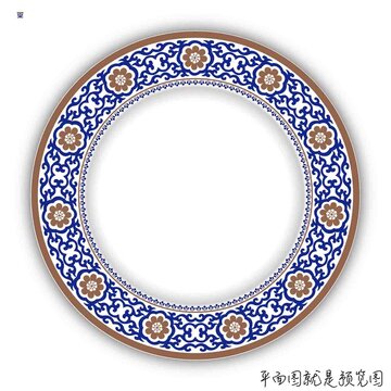 餐具花面