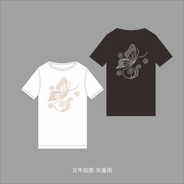 T恤花紋設(shè)計(jì)