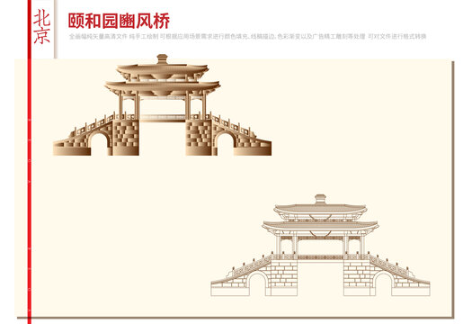 北京頤和園豳風(fēng)橋