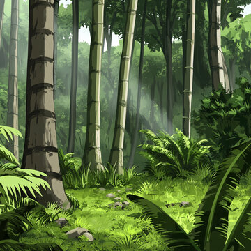 竹林背景