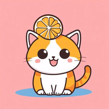 大胖橘可愛貓咪