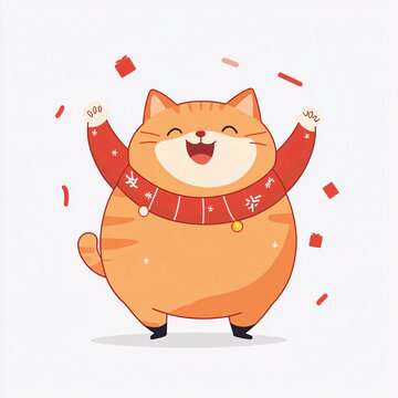 大胖橘可愛貓咪