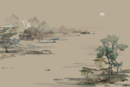山水畫