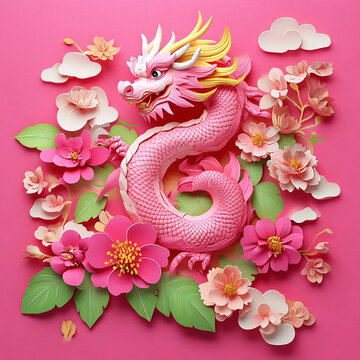 剪紙龍