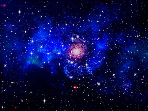 藍(lán)色宇宙旋渦星空頂星空軟膜燈箱