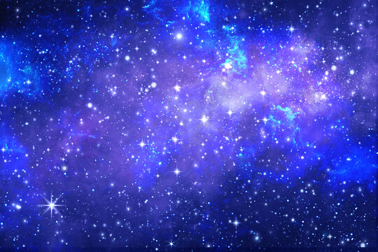 藍(lán)色夢幻星空頂星空軟膜燈箱
