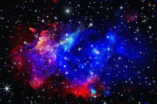 浪漫星光璀璨星空軟膜燈箱