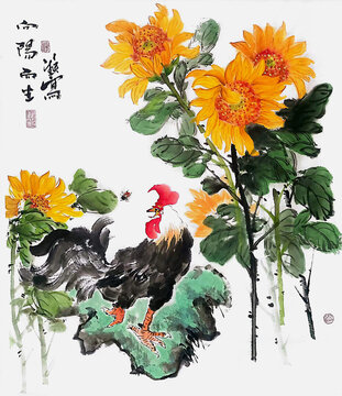 向日葵裝飾畫