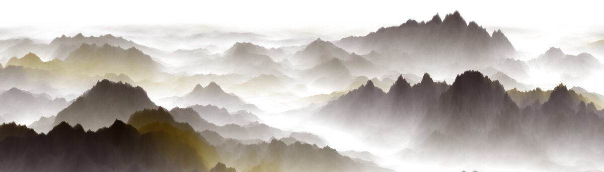新中式水墨山水
