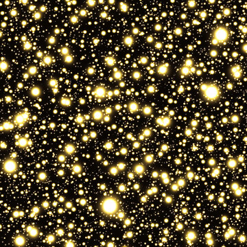 復(fù)古金色奢華星空