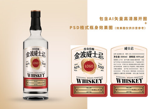 威士忌包裝