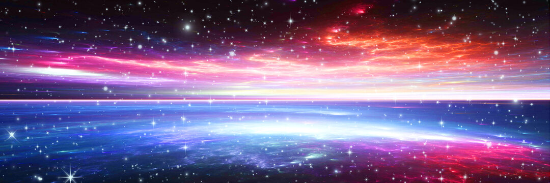 爛漫星空頂星空軟膜燈箱