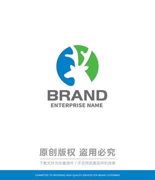 鹿logo