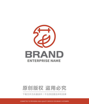 花字logo