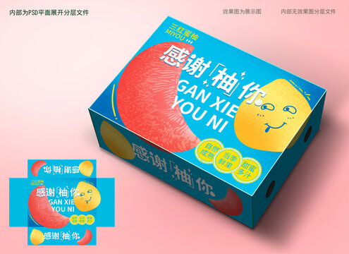 柚子禮盒包裝