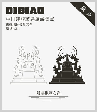 建甌根雕之都
