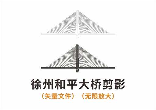 徐州和平大橋剪影
