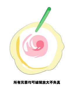 卡通冰淇淋