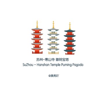 蘇州寒山寺普明寶塔
