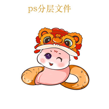 卡通蛇ip設(shè)計(jì)