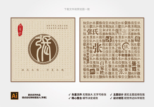 百家姓張