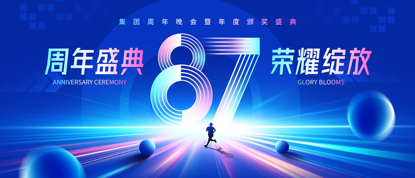 87周年