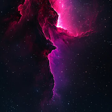 藍(lán)紫色暗黑色宇宙星空