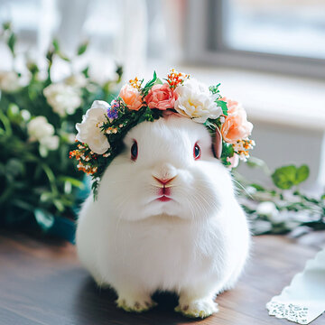 兔兔與花花