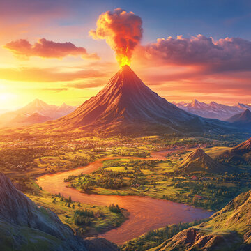 火山