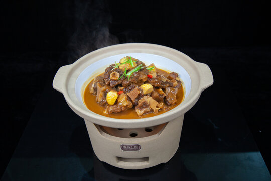 板栗燒牛尾