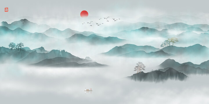 山水畫