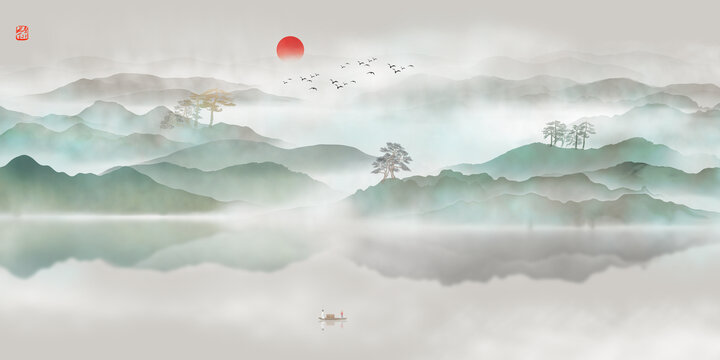 山水畫