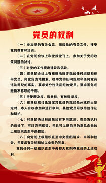 黨建室建設(shè)之黨員的權(quán)利