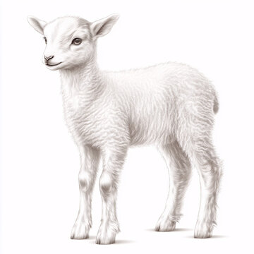 動物羊素材