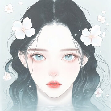 少女頭像
