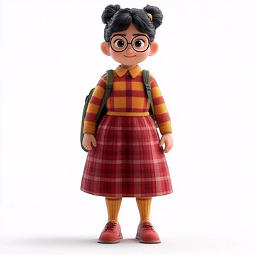 卡通少女
