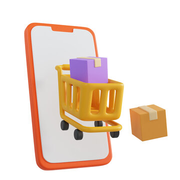 3D手機(jī)購物商品