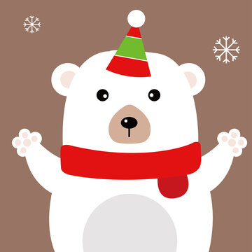 圣誕白熊