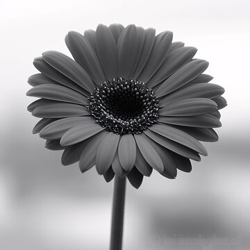 黑色太陽花