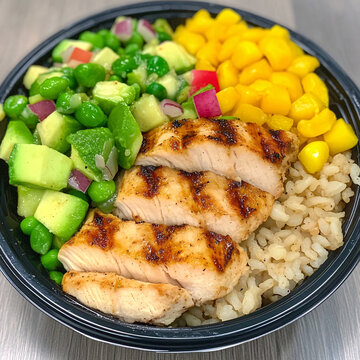 輕食雞胸飯