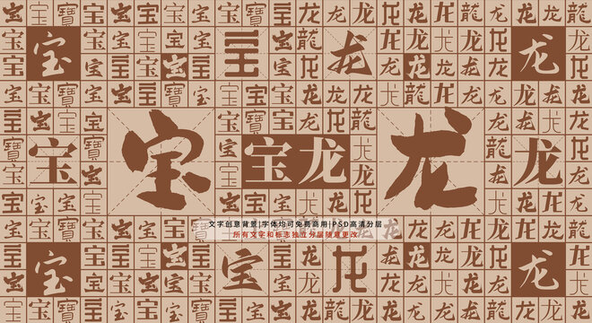寶龍背景
