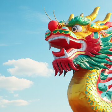 龍年春節(jié)巨龍雕塑