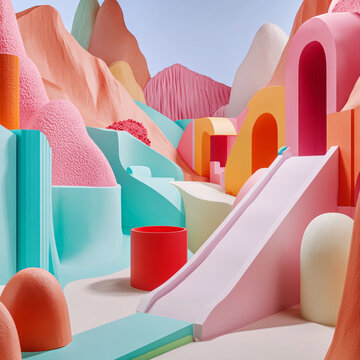 立體建模場景