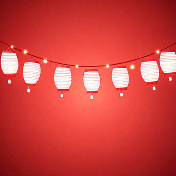 春節(jié)燈旗