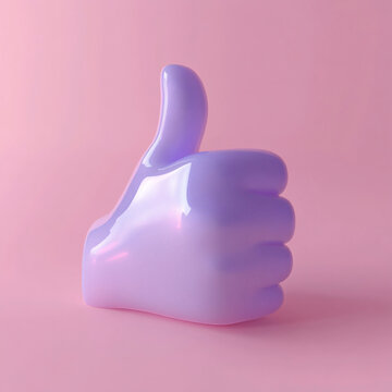 豎大拇指