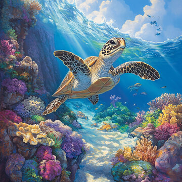 海洋海龜