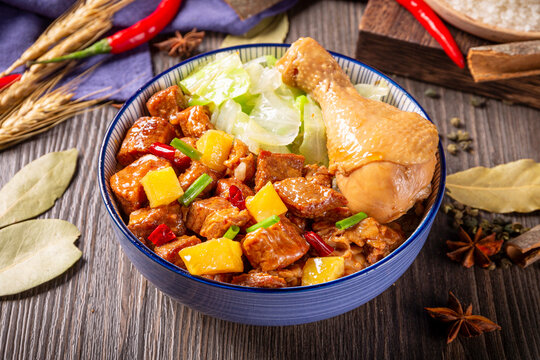 土豆燒牛肉蓋飯