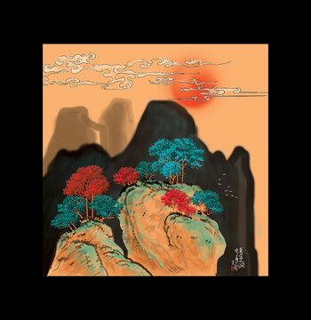 山水畫